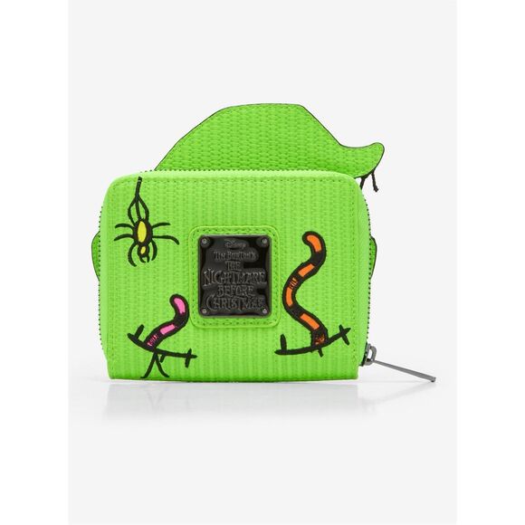 Loungefly Disney The Nightmare Before Christmas Oogie Boogie GITD Zip Wallet - Picture 5 of 6